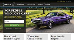 Desktop Screenshot of hagerty.com